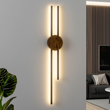 Brilagi - LED Kinkiet WOODY COLLINE LED/15W/230V 80 cm dąb