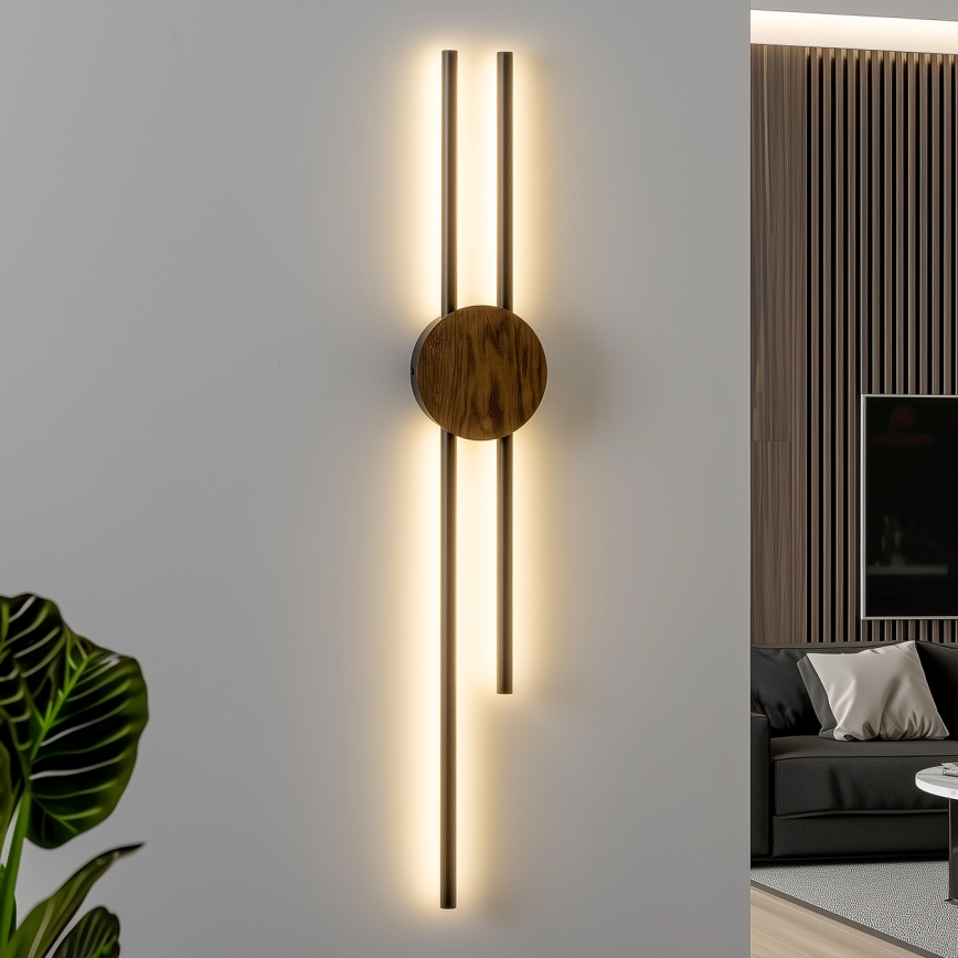 Brilagi - LED Kinkiet WOODY COLLINE LED/15W/230V 80 cm dąb