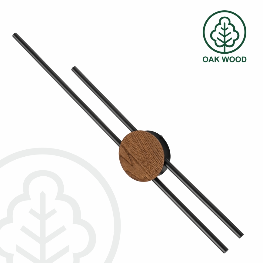 Brilagi - LED Kinkiet WOODY COLLINE LED/15W/230V 80 cm dąb wiśnia