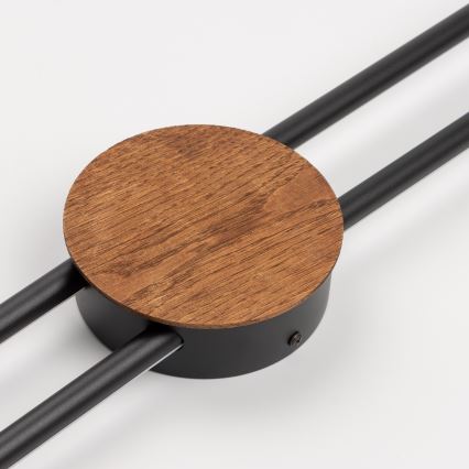 Brilagi - LED Kinkiet WOODY COLLINE LED/15W/230V 80 cm dąb wiśnia
