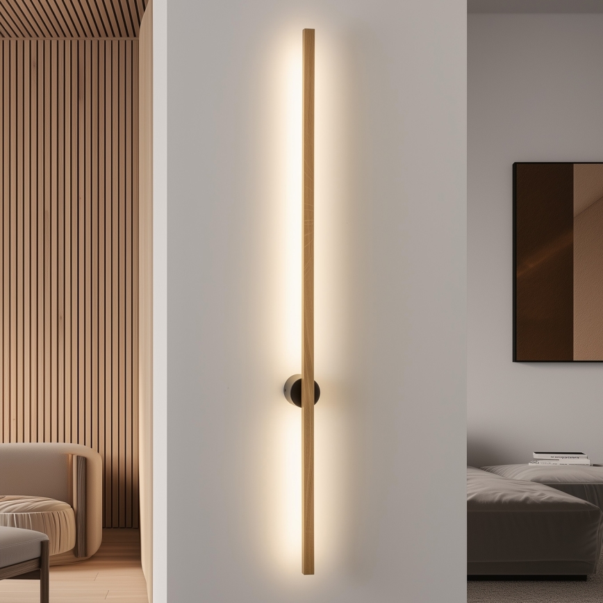 Brilagi - LED Kinkiet WOODY LINE LED/12W/230V 120 cm dąb