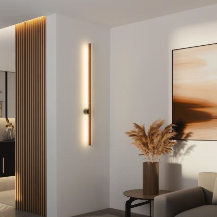 Brilagi - LED Kinkiet WOODY LINE LED/12W/230V 120 cm dąb wiśnia