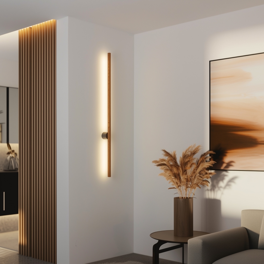 Brilagi - LED Kinkiet WOODY LINE LED/12W/230V 120 cm dąb wiśnia