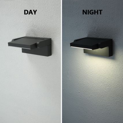 BRILAGI - LED kinkiet zewnętrzny ANKLE LED/12W/230V IP65 czarny