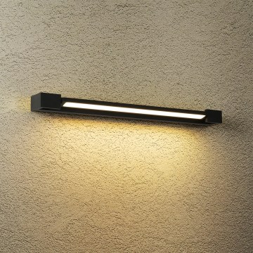 BRILAGI - LED Kinkiet zewnętrzny AQUA LINE LED/18W/230V 60 cm IP44 czarny CRI 90