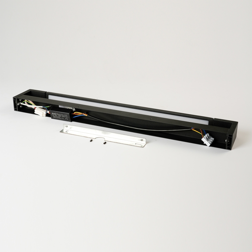 BRILAGI - LED Kinkiet zewnętrzny AQUA LINE LED/18W/230V 60 cm IP44 czarny CRI 90