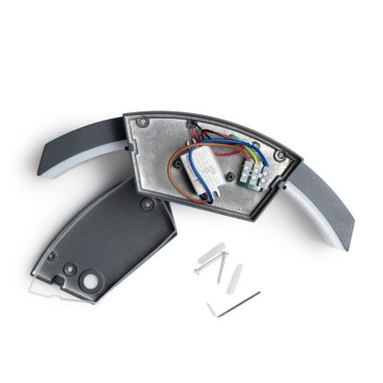 Brilagi - LED Kinkiet zewnętrzny ARCELO LED/8W/230V IP54