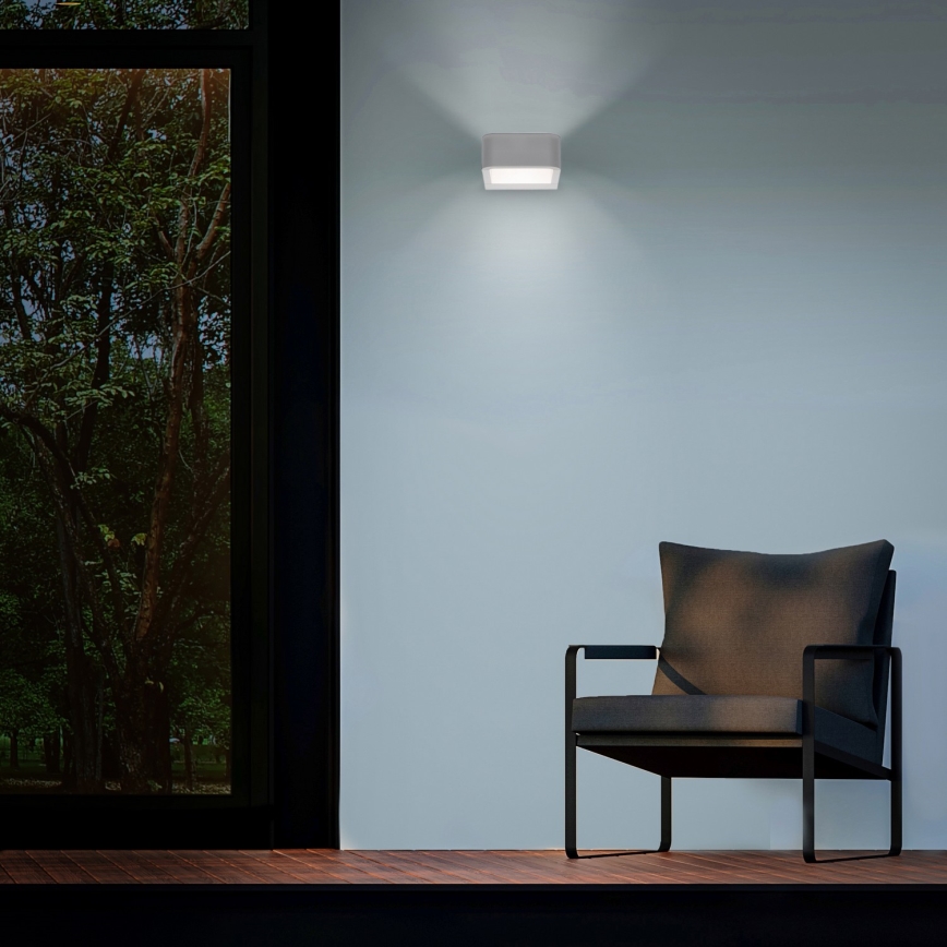 Brilagi - LED Kinkiet zewnętrzny BARI LED/7W/230V 3000/4000/6000K biały IP54