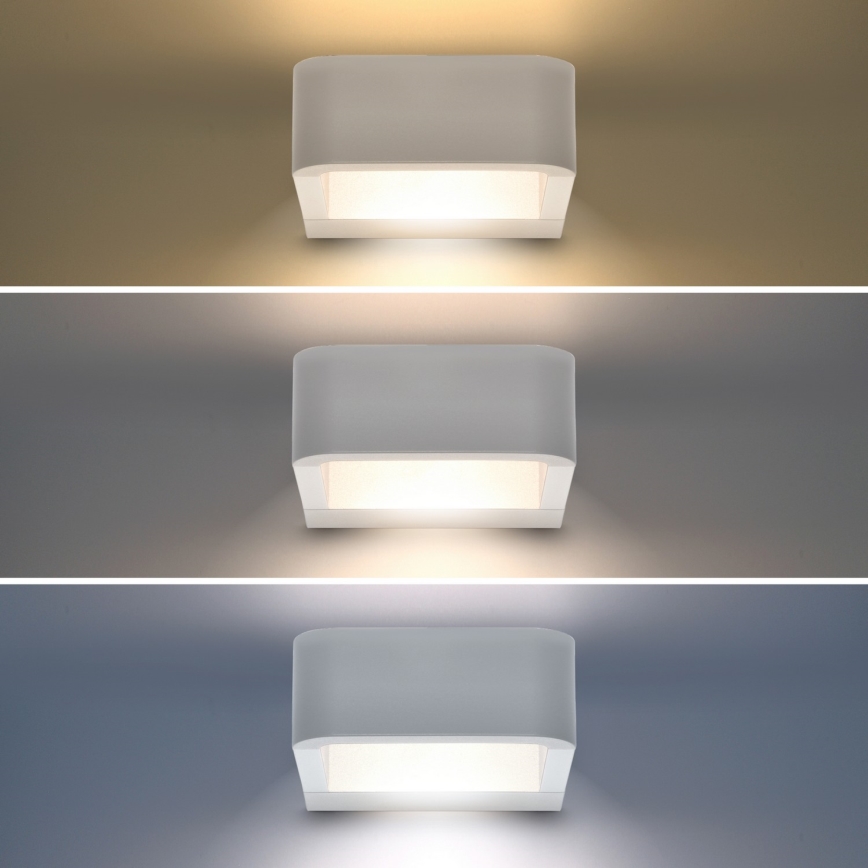 Brilagi - LED Kinkiet zewnętrzny BARI LED/7W/230V 3000/4000/6000K biały IP54