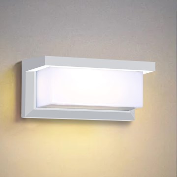 Brilagi - LED Kinkiet zewnętrzny BRICKY LED/12W/230V biały IP54