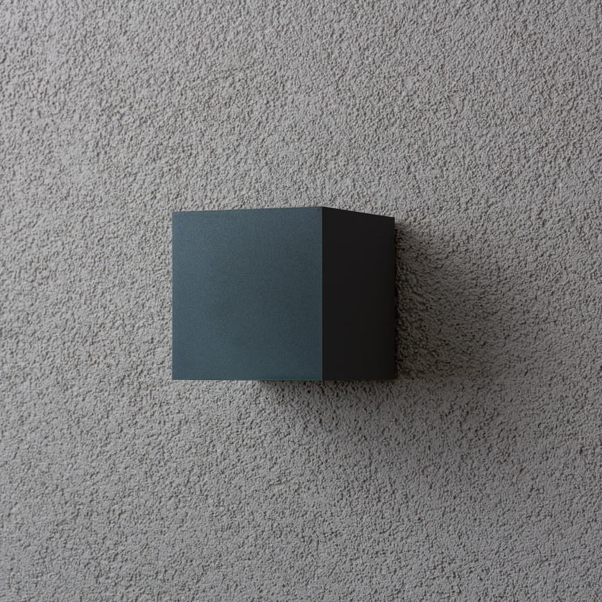 Brilagi - LED Kinkiet zewnętrzny CUBE LED/6W/230V antracyt IP54