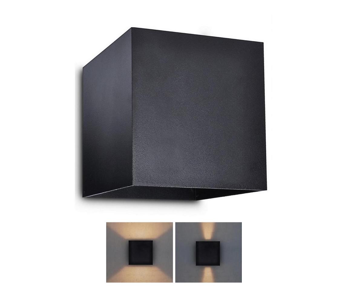 Brilagi - LED Kinkiet zewnętrzny CUBE LED/6W/230V IP54