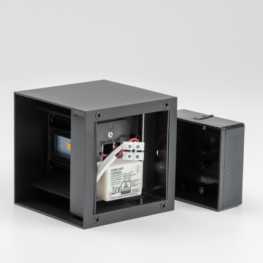 Brilagi - LED Kinkiet zewnętrzny CUBE LED/6W/230V IP54