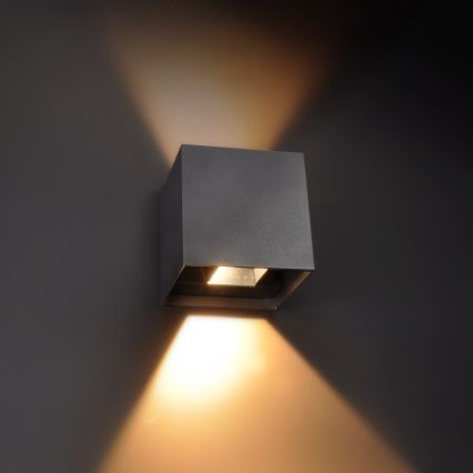 Brilagi - LED Kinkiet zewnętrzny CUBE LED/6W/230V IP54