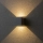 Brilagi - LED Kinkiet zewnętrzny CUBE LED/6W/230V szary IP54