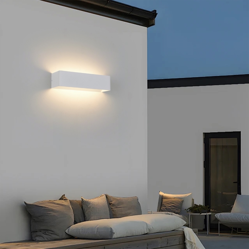 BRILAGI - LED Kinkiet zewnętrzny DONNANI LED/12W/230V 30 cm biały IP44