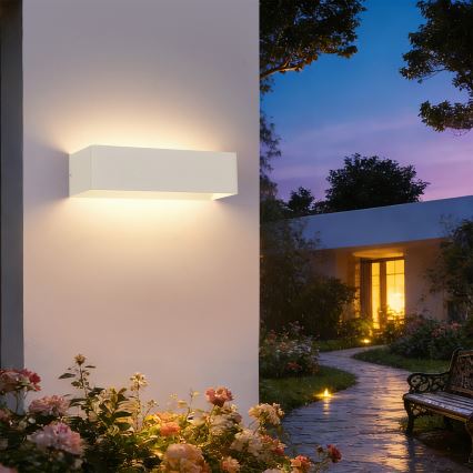 BRILAGI - LED Kinkiet zewnętrzny DONNANI LED/12W/230V 30 cm biały IP44
