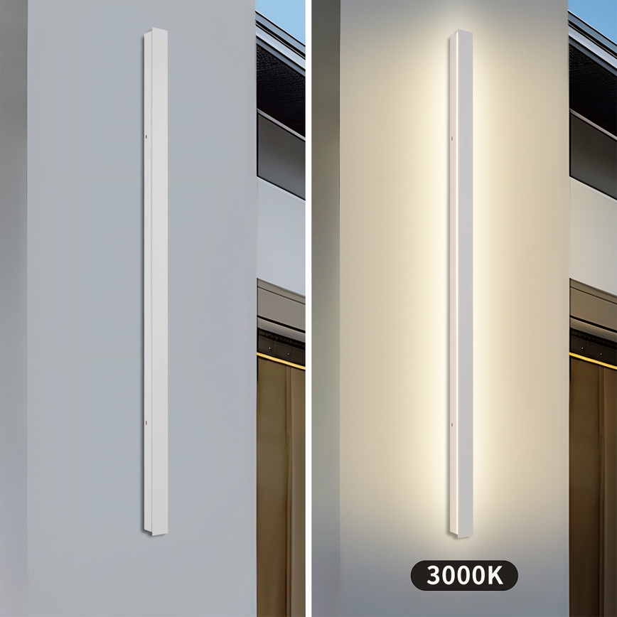 Brilagi - Zewnętrzny kinkiet LINEAR LED/32W/230V 3000K IP65 140 cm biały CRI 90