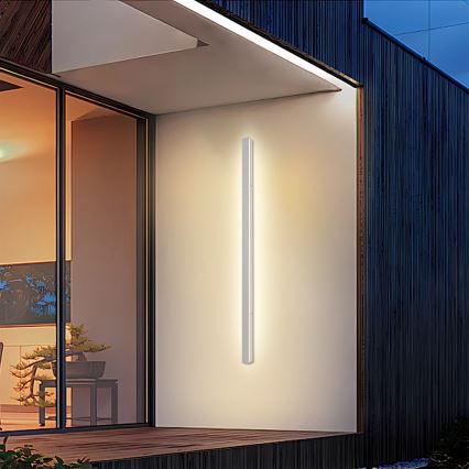 Brilagi - Zewnętrzny kinkiet LINEAR LED/32W/230V 3000K IP65 140 cm biały CRI 90