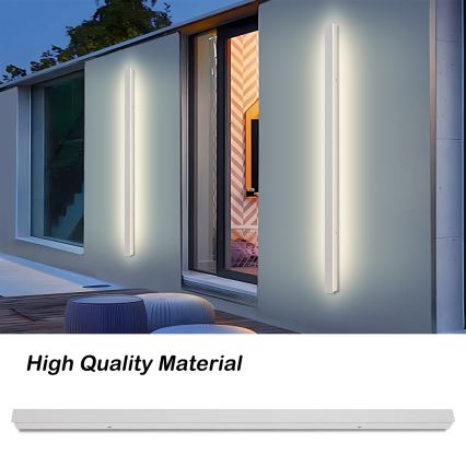 Brilagi - Zewnętrzny kinkiet LINEAR LED/32W/230V 3000K IP65 140 cm biały CRI 90