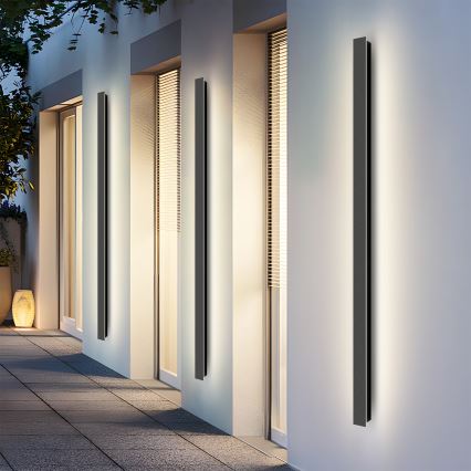 Brilagi - Kinkiet zewnętrzny LED LINEAR LED/32W/230V 3000K IP65 140 cm czarny CRI 90