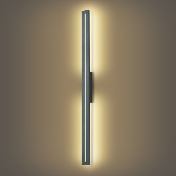 Brilagi - LED kinkiet zewnętrzny LINEO LED/24W/230V 3000K IP65 100 cm antracyt