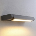 BRILAGI - LED Kinkiet zewnętrzny na elewację SALERNO LED/12W/230V 35,5 cm antracyt IP65