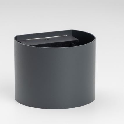 Brilagi - LED Kinkiet zewnętrzny RONDO LED/6W/230V antracyt IP54