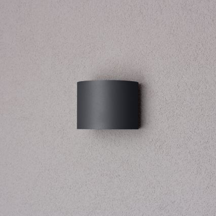 Brilagi - LED Kinkiet zewnętrzny RONDO LED/6W/230V antracyt IP54