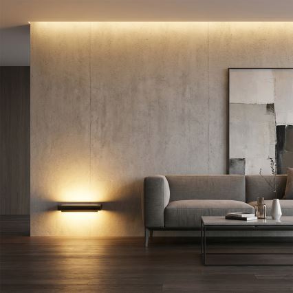 Brilagi - Zewnętrzny kinkiet SALERNO LED/12W/230V 35,5 cm antracyt IP65