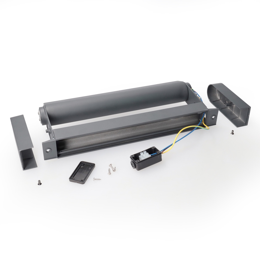 Brilagi - Zewnętrzny kinkiet SALERNO LED/12W/230V 35,5 cm antracyt IP65