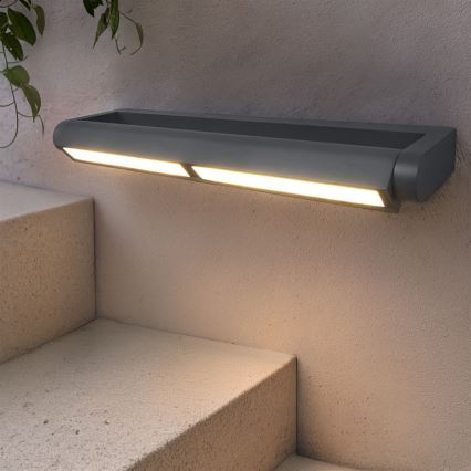 Brilagi - LED kinkiet zewnętrzny SALERNO LED/24W/230V 66 cm antracyt IP65