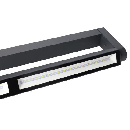 Brilagi - LED kinkiet zewnętrzny SALERNO LED/24W/230V 66 cm antracyt IP65