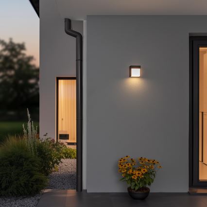 Brilagi - LED Kinkiet zewnętrzny TERNI LED/12W/230V antracyt IP44