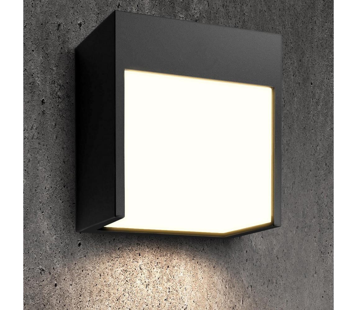 Brilagi - LED Kinkiet zewnętrzny TERNI LED/12W/230V czarny IP44