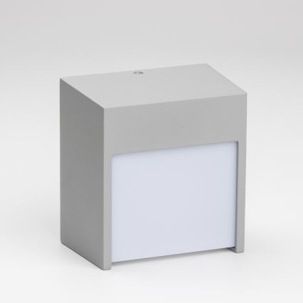 Brilagi - LED Kinkiet zewnętrzny TERNI LED/12W/230V szary IP44