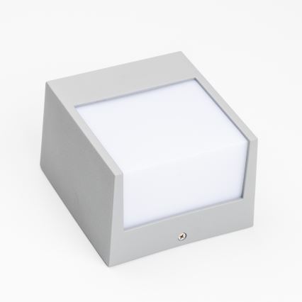 Brilagi - LED Kinkiet zewnętrzny TERNI LED/12W/230V szary IP44