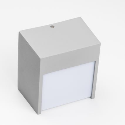 Brilagi - LED Kinkiet zewnętrzny TERNI LED/12W/230V szary IP44