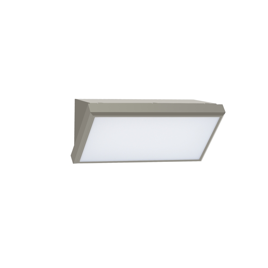 Brilagi - LED Kinkiet zewnętrzny TRIANGLE LED/20W/230V szary IP65
