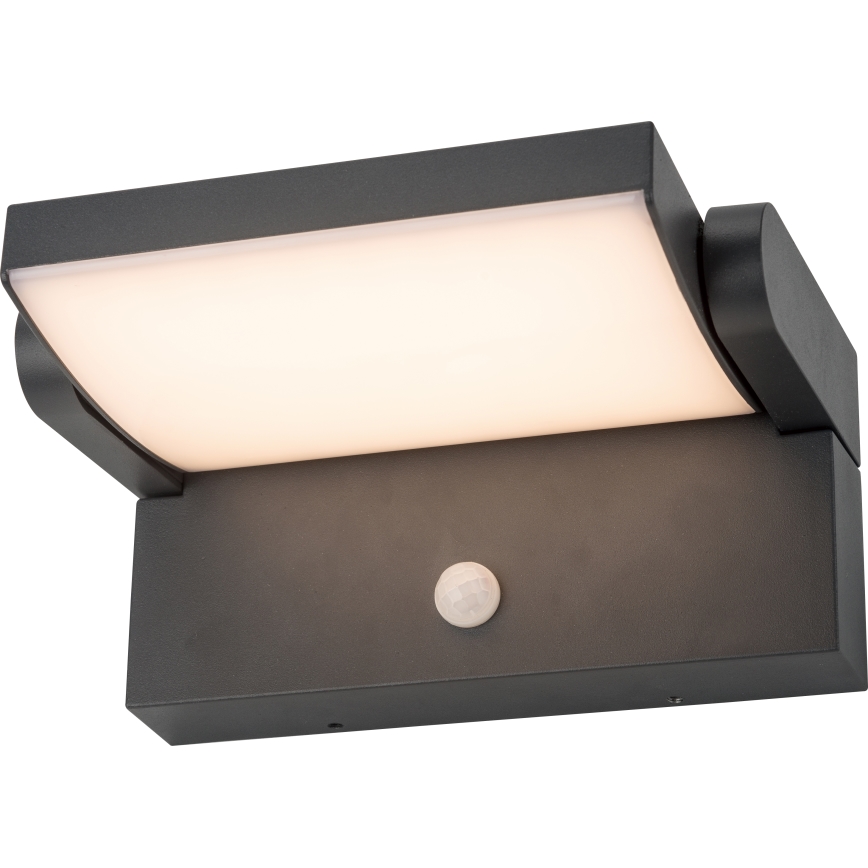 Brilagi - LED Kinkiet zewnętrzny z czujnikiem ANKLE LED/12,5W/230V IP54