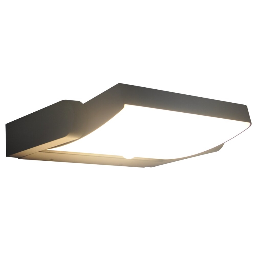 Brilagi - LED Kinkiet zewnętrzny z czujnikiem ANKLE LED/18W/230V 3000K IP65 antracyt