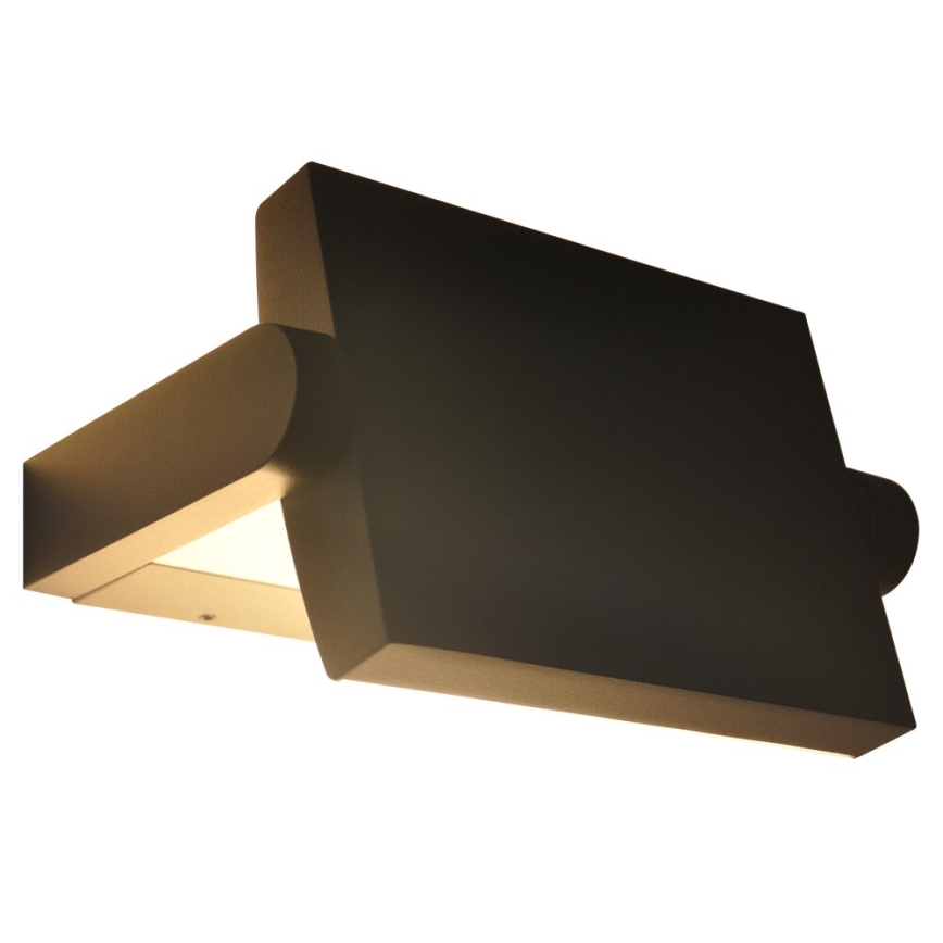 Brilagi - LED Kinkiet zewnętrzny z czujnikiem ANKLE LED/18W/230V 3000K IP65 antracyt