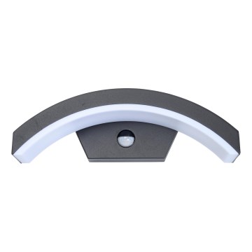 Brilagi - LED Kinkiet zewnętrzny z czujnikiem ARCELO LED/8W/230V IP54