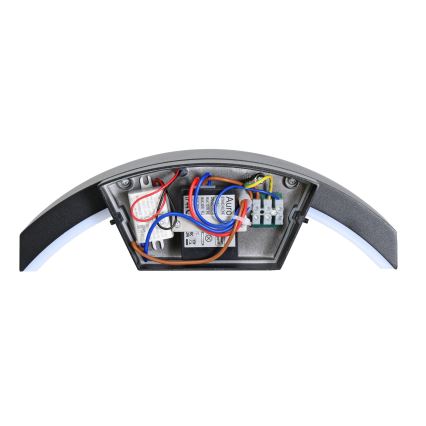 Brilagi - LED Kinkiet zewnętrzny z czujnikiem ARCELO LED/8W/230V IP54