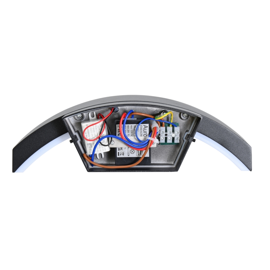 Brilagi - LED Kinkiet zewnętrzny z czujnikiem ARCELO LED/8W/230V IP54