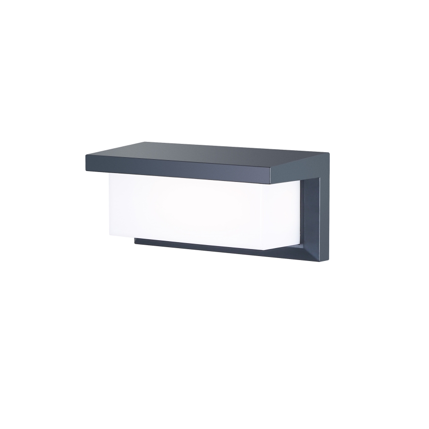 Brilagi - LED Kinkiet zewnętrzny z czujnikiem BRICKY LED/12W/230V antracyt IP54