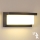 Brilagi - LED Kinkiet zewnętrzny z czujnikiem BRICKY LED/12W/230V antracyt IP54