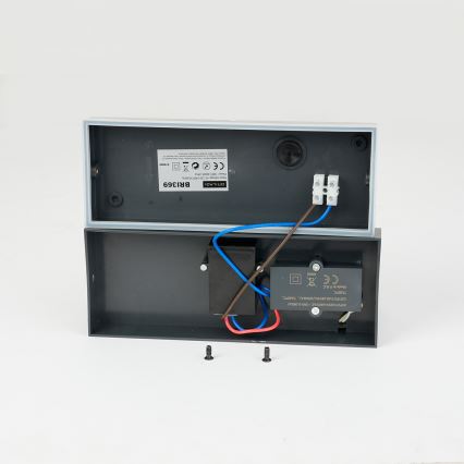 Brilagi - Zewnętrzny kinkiet LED z czujnikiem TESSI LED/10W/230V antracyt IP54