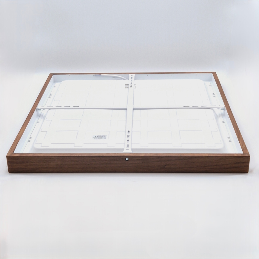 Brilagi - LED Koupelnové światło sufitowe WOODY FRAME LED/40W/230V 60x60 cm IP44 wiśnia