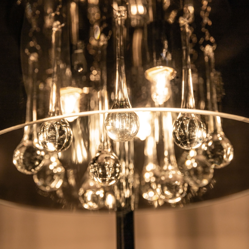 Brilagi - LED Kryształowa lampa stołowa JEWEL 3xG9/42W/230V